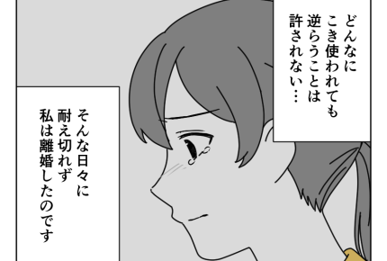 【バツ2男と結婚します！？】元夫はマザコンでシスコン！思い出したくもない＜第7話＞#4コマ母道場