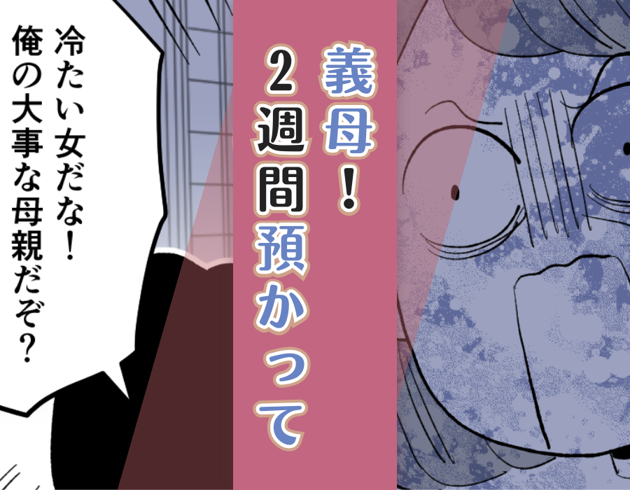 義母!2週間預かって