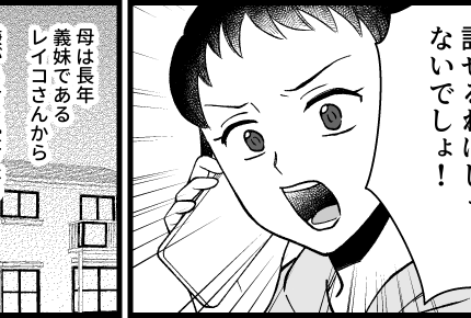 ＜義実家を狙うハイエナ女＞執拗な嫌がらせをしてきた叔母。母に愚痴るも諦めモード？【第4話まんが】