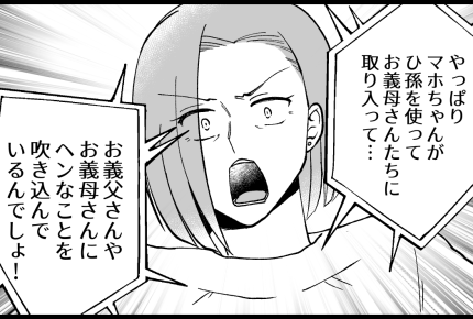 ＜義実家を狙うハイエナ女＞「私は聞いてない！」自分を正当化する叔母。知らんがな…【第8話まんが】