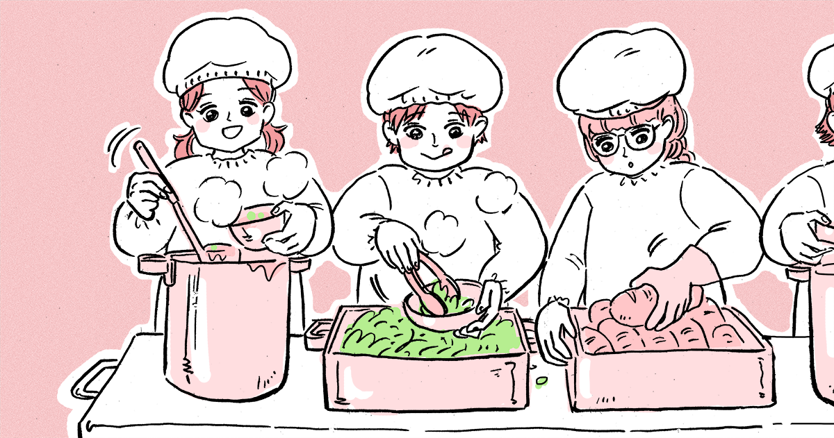 ＜給食当番のエプロン＞「ヤダ、回ってきちゃった…」クラス共有の給食着にアイロンは必要？