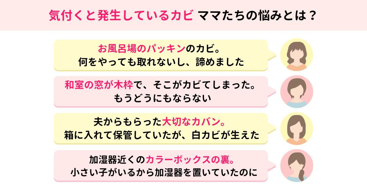 カビの悩み