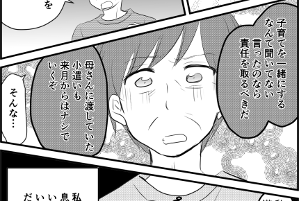 ＜義母に騙された…＞干渉しない良義母だったのに？「別居」「弁護士」【第6話まんが：義母の気持ち】