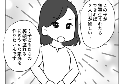 【義母「一人っ子にしなさい！」】孫の世話を押し付けるつもりない！安心を＜第12話＞#4コマ母道場