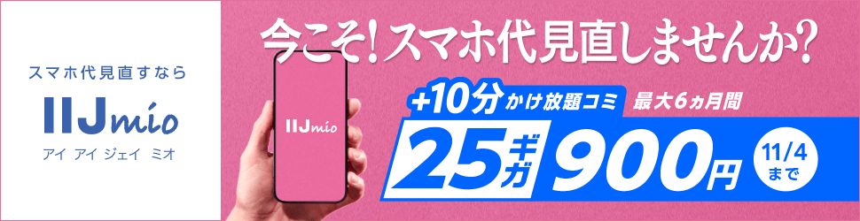 2本目(後半)の1か所目25ギガ900円CP