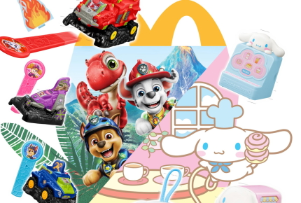 ＜ハッピーセット＞7月10日（金）から「シナモロール」が登場！お店屋さんごっこのおもちゃ全6種