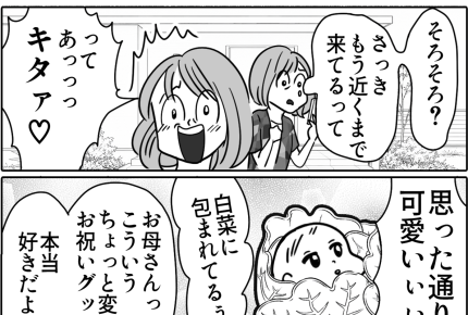 【ママのベストバイ！出産お祝い編】思った通り…白菜のお姫さま【第14話まんが】#ママスタショート