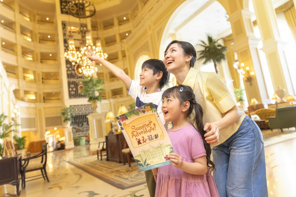 （使用期限_2028年3月31日）東京ディズニーランドホテル_東京ディズニーランドホテル・サマーアドベンチャー！_館内体験イメージ