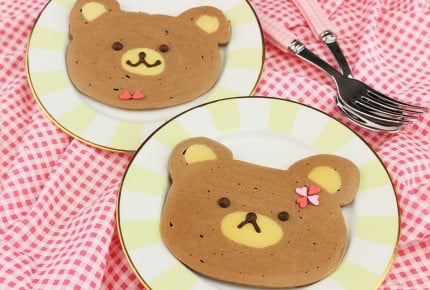 子どもが喜ぶ!ホットケーキミックスで作れるかわいいクマのパンケーキ