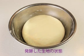 ピザ生地発酵