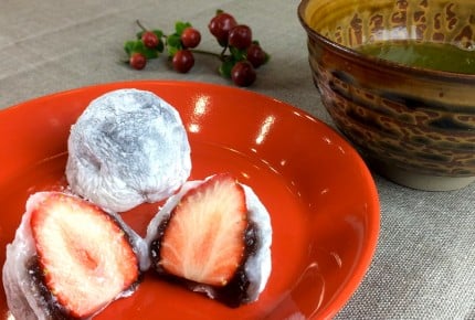 【動画】レンジで簡単!15分で作れる絶品いちご大福♪