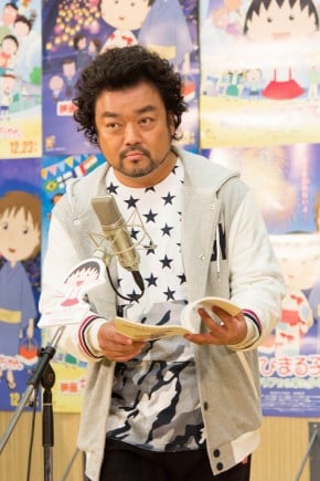 公開アフレコ時のパパイヤ鈴木さん