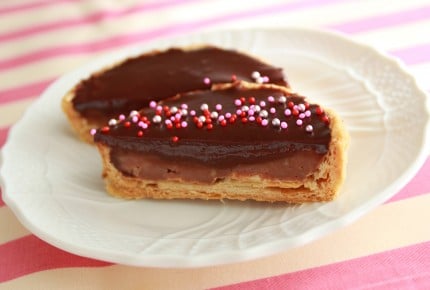 中からとろ~り生チョコタルト!冷凍パイシートでサクサクっ!